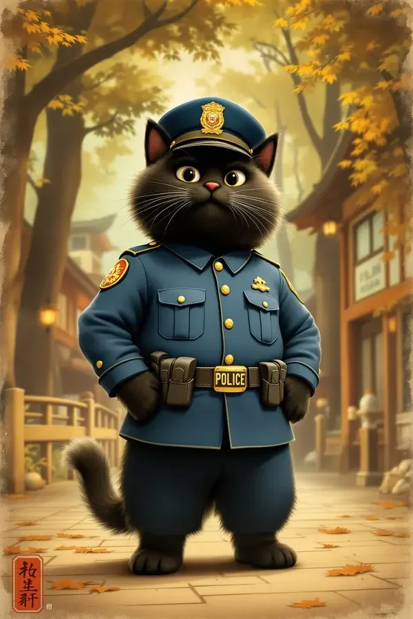黑猫警长 电影海报