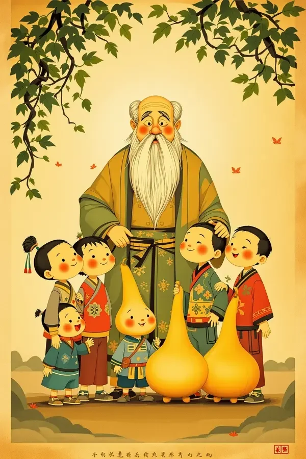 葫芦兄弟 电影海报